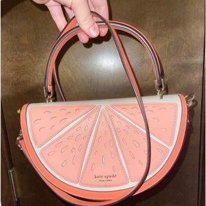 Squeeze Wicker 3d Grapefruit Crossbody. Loved and lots of love left.